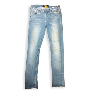 LUCKY BRAND - Brooke Straight Medium Wash Slight Distressed Size 4